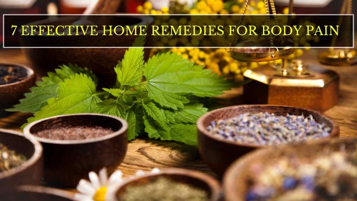 7 effective home remedies for body pain