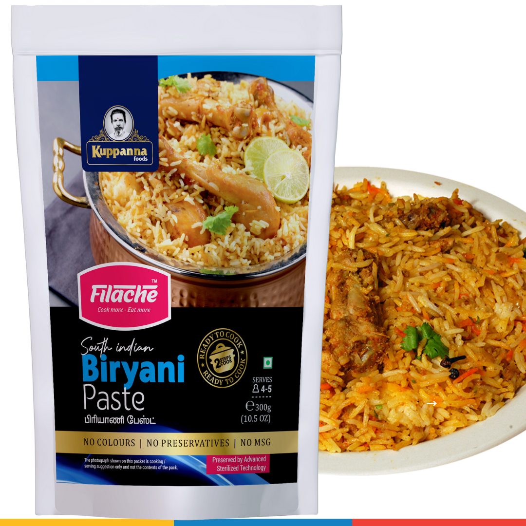 Biryani Paste for 500g Meat | Kuppanna Foods