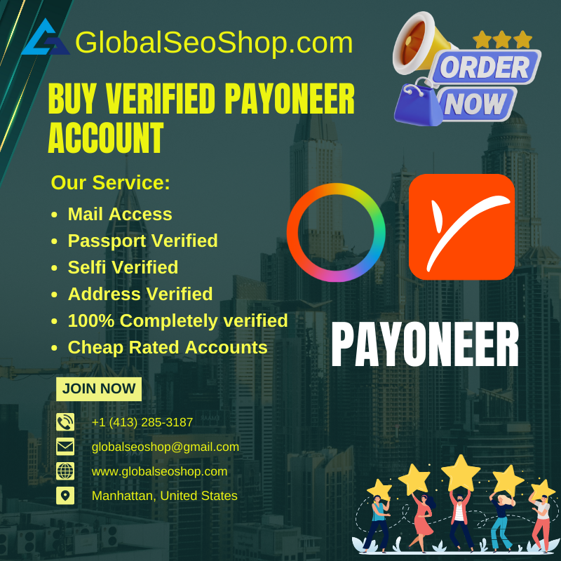 Buy Verified Payoneer Account - High Quality Bank Accounts