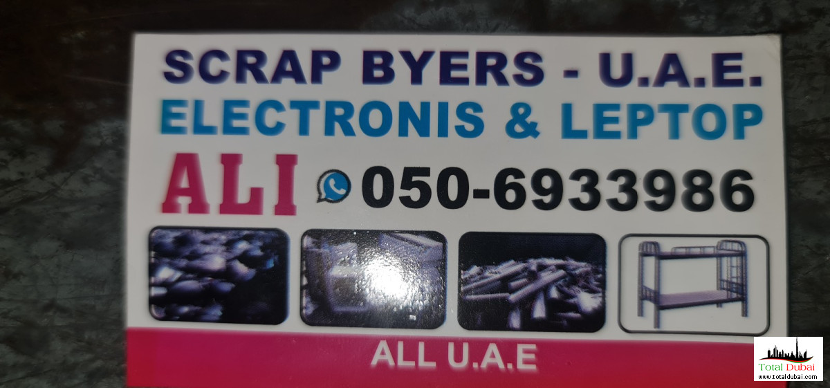 Scrap Buyer In Business Bay 052 7355123  - Others - Dubai - Ad Listings - Total Dubai Classifieds