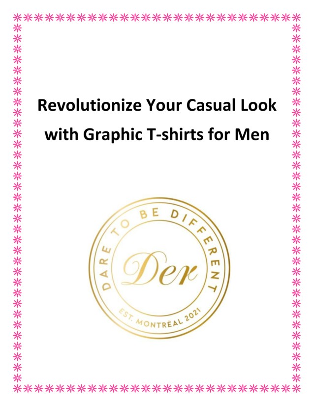 edocr - Revolutionize Your Casual Look with Graphic T-shirts for Men