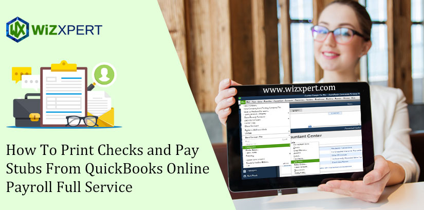 Print Checks and Pay Stubs From QBO Payroll Full Service