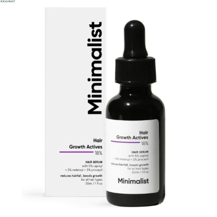 Minimalist Hair Growth Serum Price in Pakistan | Boost Hair Growth & Reduce Hair Fall | Buy Online at Kainat.Pk