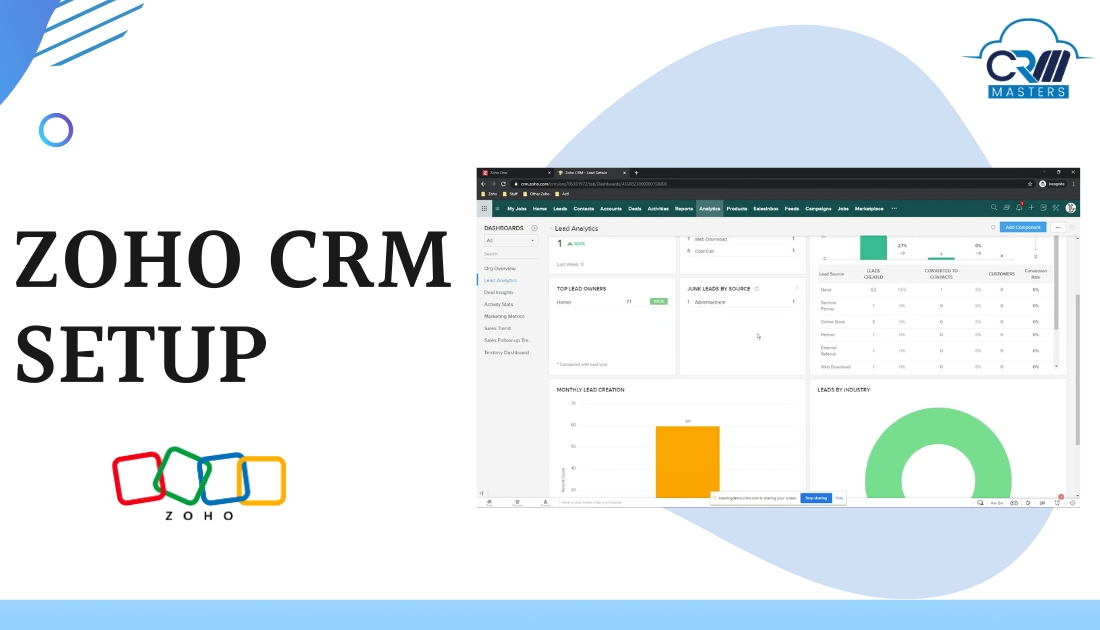 How to Setup Zoho CRM in Easy Steps | CRM Masters Blog