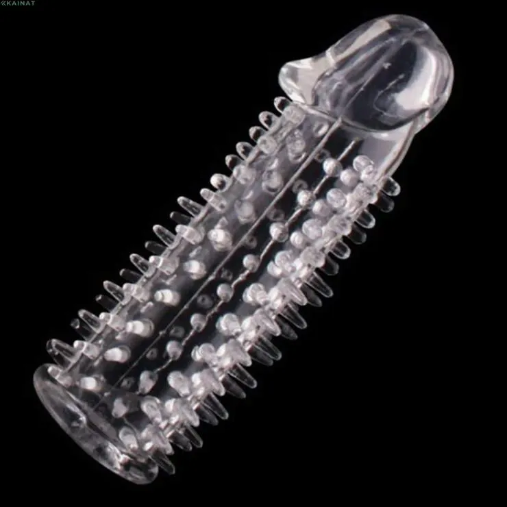 Silicone Reusable Condom In Pakistan | 03000-921819 | Notable Penis Sleeve - Soft Silicone Reusable Spike