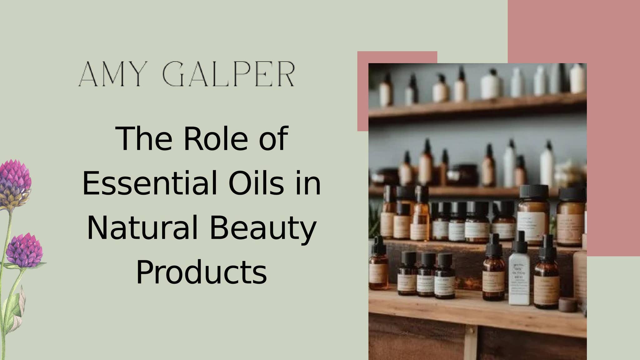 The Role of Essential Oils in Natural Beauty Products by newyorkinstituteofaromatherapy - Issuu