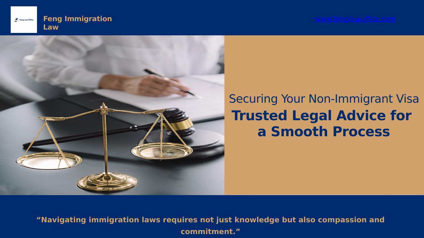 Securing Your Non-Immigrant Visa: Trusted Legal Advice for a Smooth Process | PDF to Flipbook