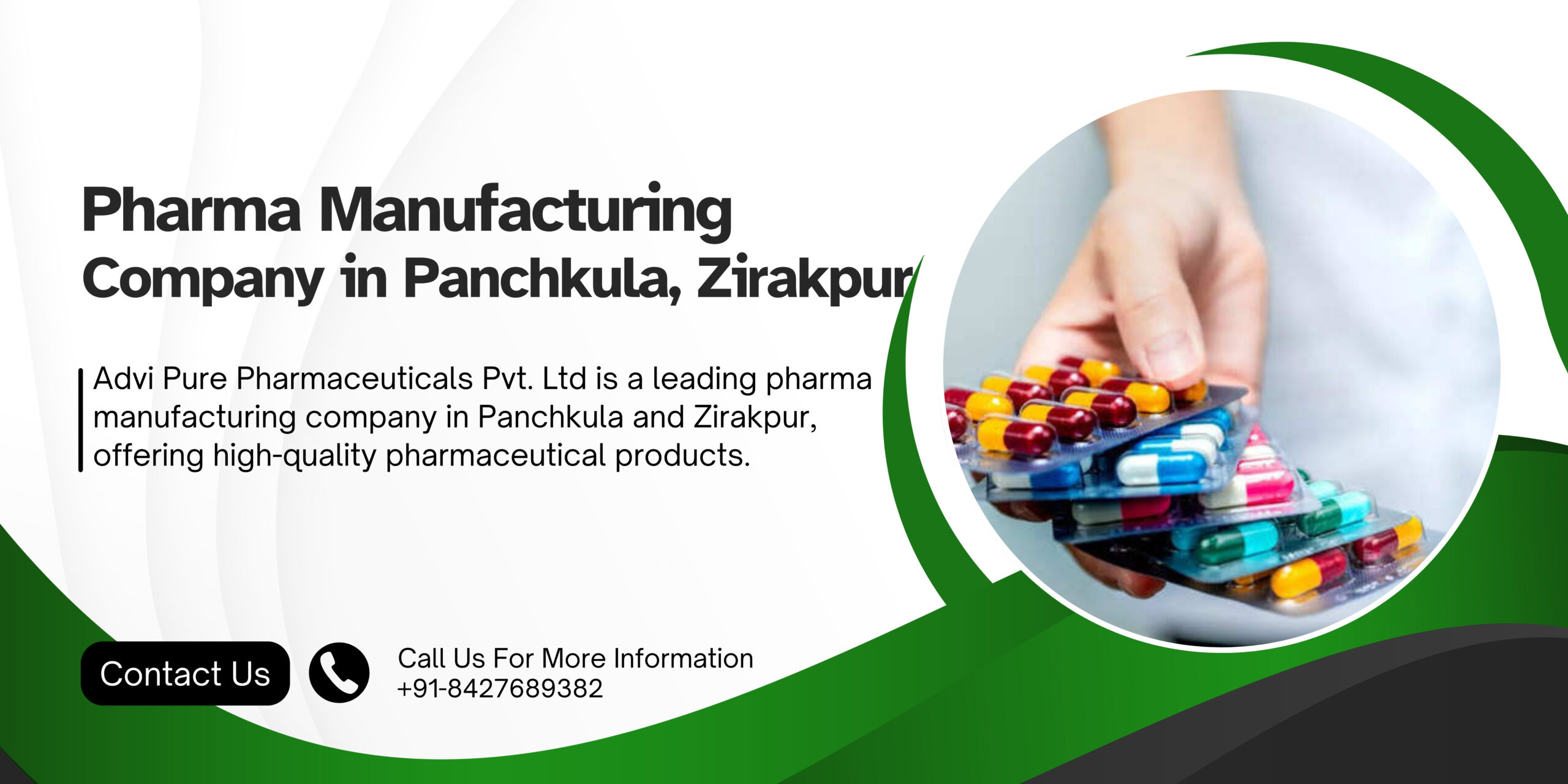 Pharma Manufacturing Company in Panchkula and Zirakpur