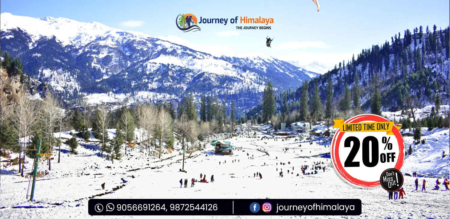 Manali Tour Package From Delhi, 5N/6D, @5500/- Person, 35% Off